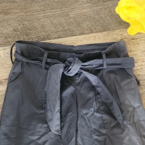 Be Present Tie-Waist Shorts - Picture 2 of 6